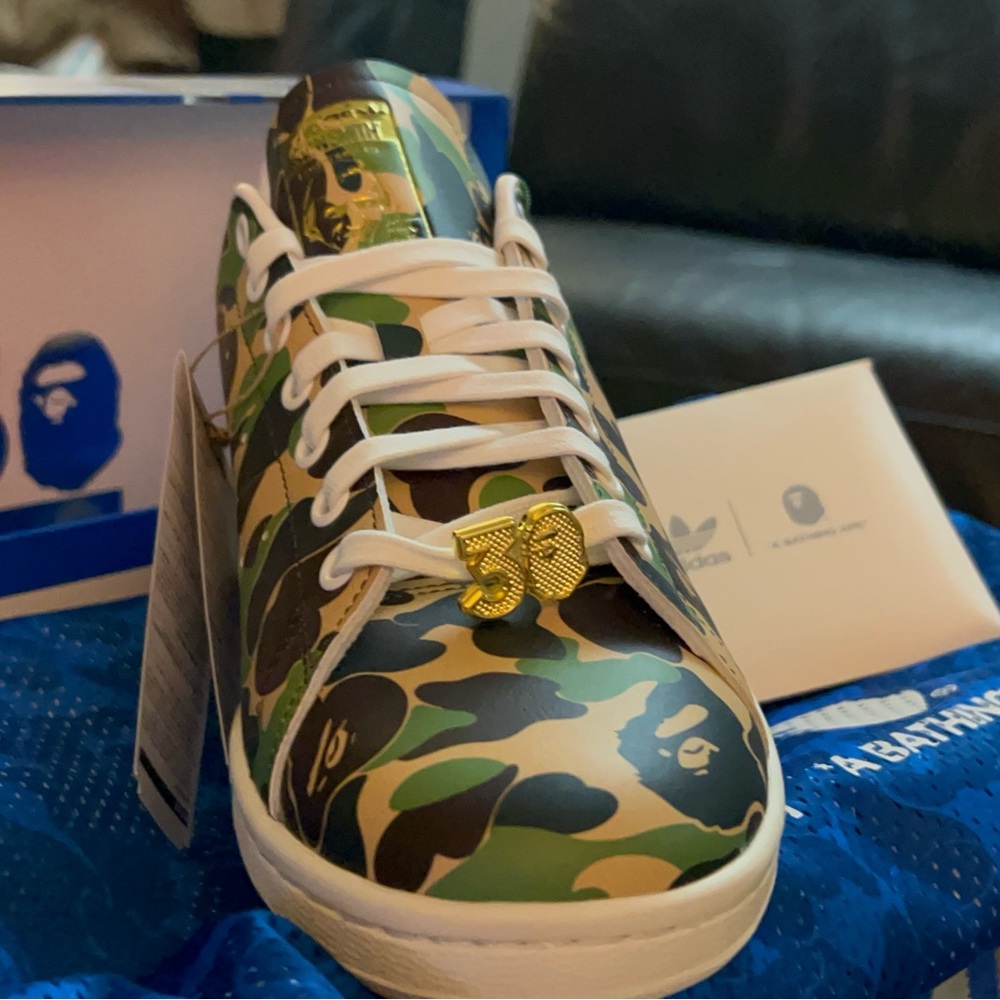 COPY - New in Box! Bape x adidas 30th Anniversary Stan Smiths - Picture 3 of 6